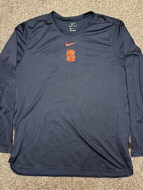Nike Syracuse On-Field Dri-Fit Long Sleeve Tee, Size XL